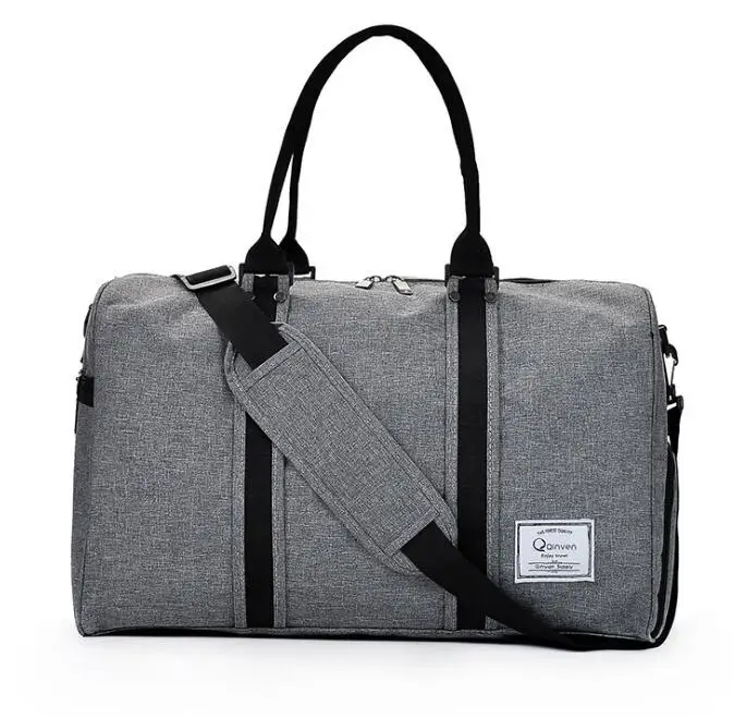 

2019 Short-distance canvas large capacity travel bag hand luggage bag