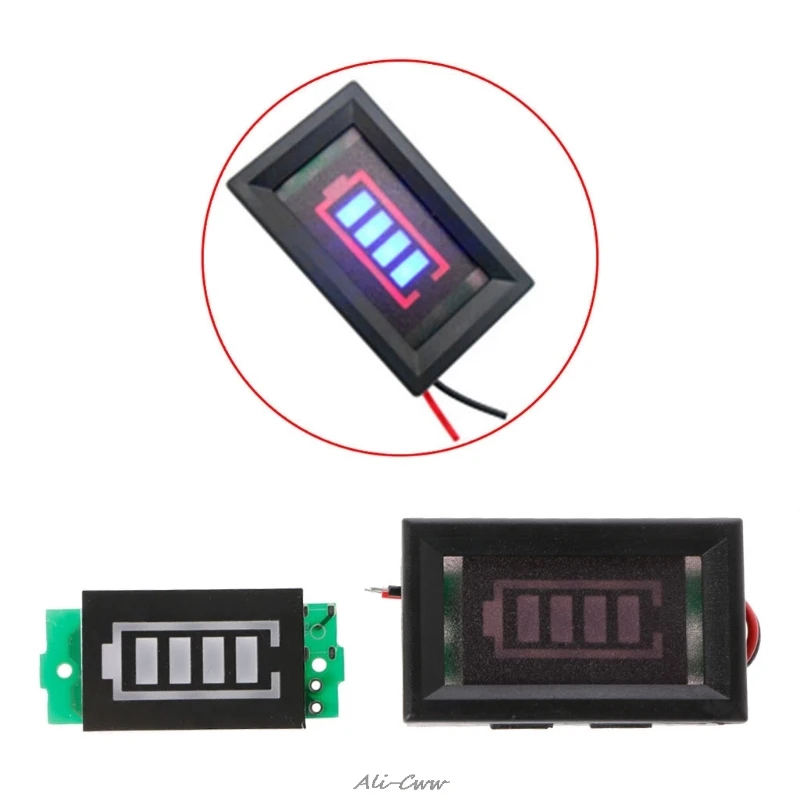 

3S 3 Series 12.6V Power Level Lithium Battery Capacity Blue/Green Display Indicator Module S927