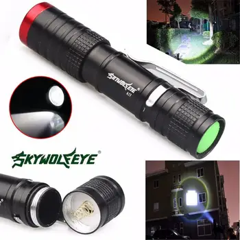 

3500 Lumens Zoom Flashlight 3 Modes CREE XML XPE LED Flashlight Torch Light Lamp Outdoor