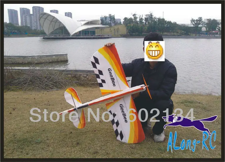 EPP PLANE/ RC 3D airplane RC MODEL HOBBY TOYS wingspan 1000mm GeeBee 3D f3d RC plane(kit SET or PNP set )