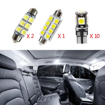 

13pcs Car Interior Decoration Light Bulb for Ford Mondeo MK3,White Auto LED Reading Dome Light for Mondeo MK3