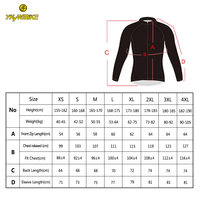 YKYWBIKE велосипедная Джерси Мужская теплая флисовая зимняя одежда высокого качества Майо Ciclismo MTB велосипедная одежда с длинными рукавами сохраняющая тепло Джерси