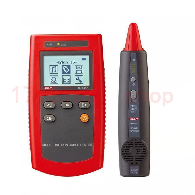 

UNI-T UT681A Multi-Function Cable Finder Set Network Tester Cable Tester Hunt Instrument Check Line Device