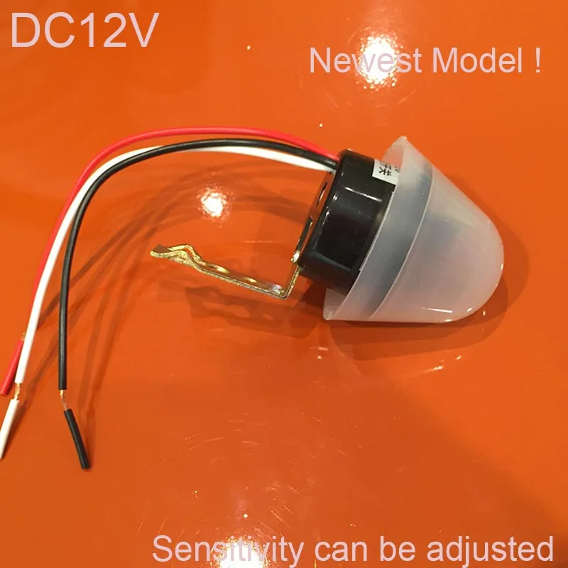 Adjustable photosensitive Auto On Off Light control switch light