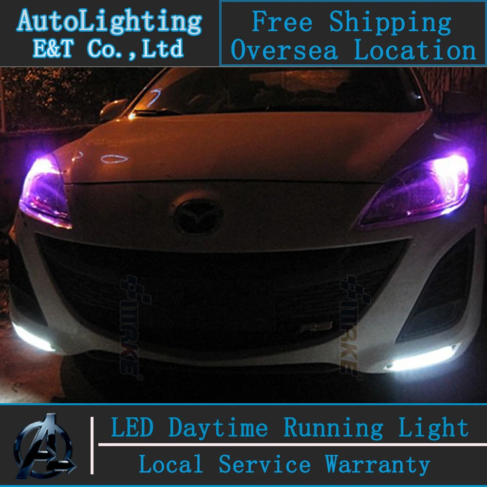 High Quality MAZDA3 LED Daytime Running Light Mazda 3 led DRL LED Fog Lamp led driving fog lamp