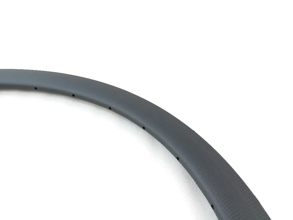 38mm clincher disk brake cyclocross CX road disc bike carbon rim front or rear UD 3K 12K 3K twill matt glossy 20 24 28 32 holes