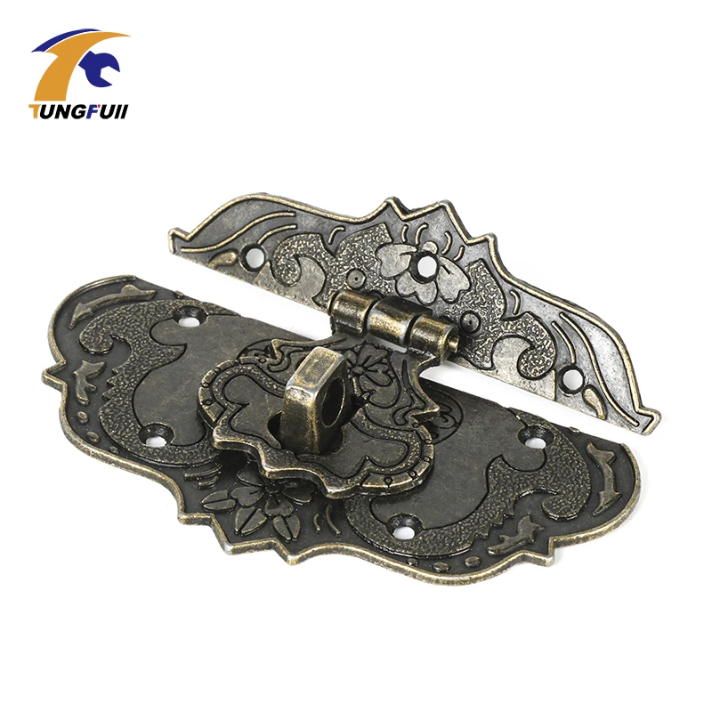 Buy Tungfull 2pcs/lot Wooden Box Latch Locks