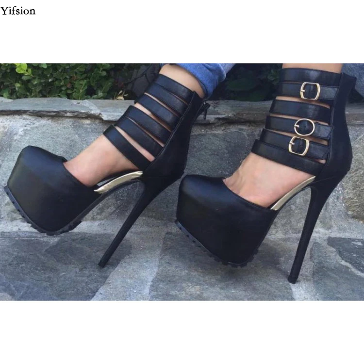 size 5 platform heels