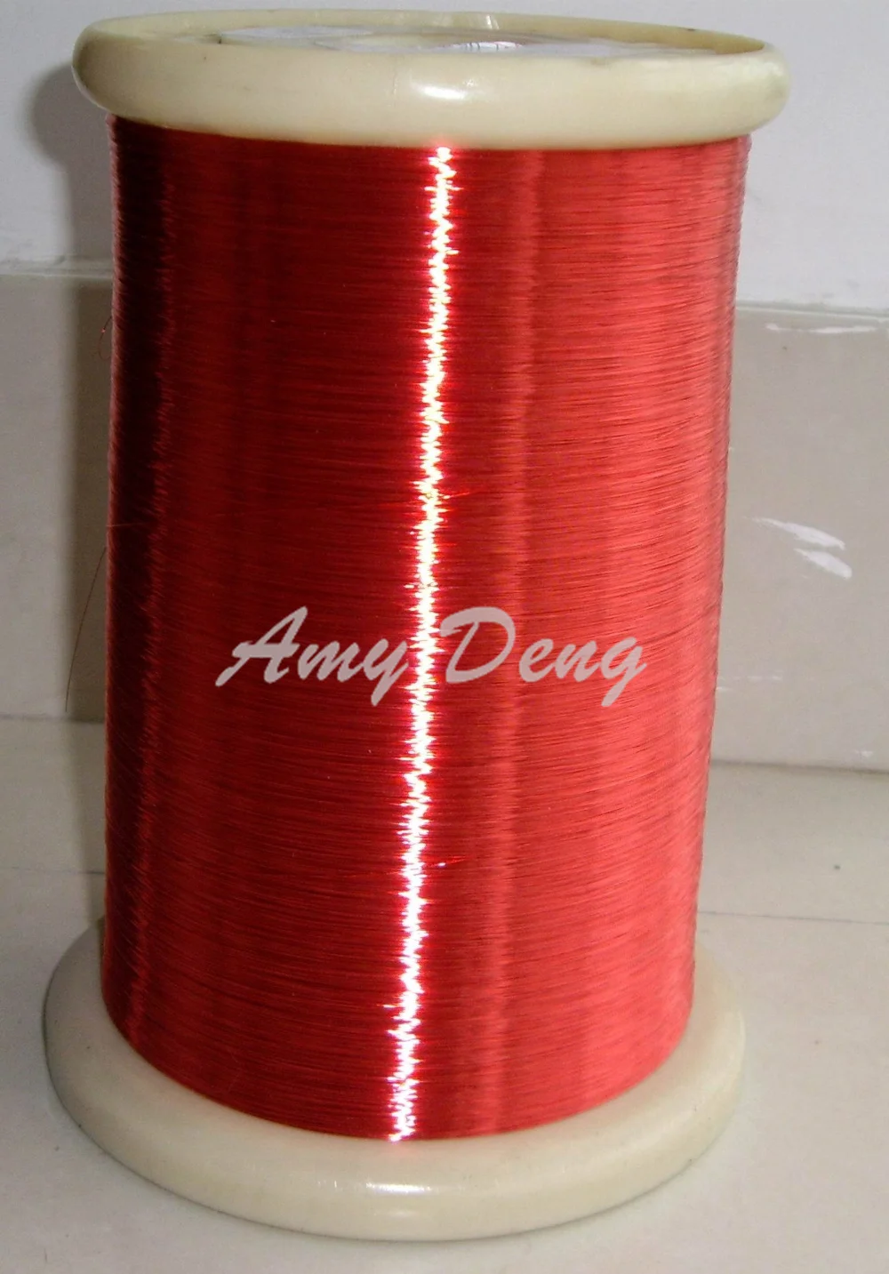 1000meters lot 0 2 mm new polyurethane enamel covered wire QA 1 155 red enamel covered