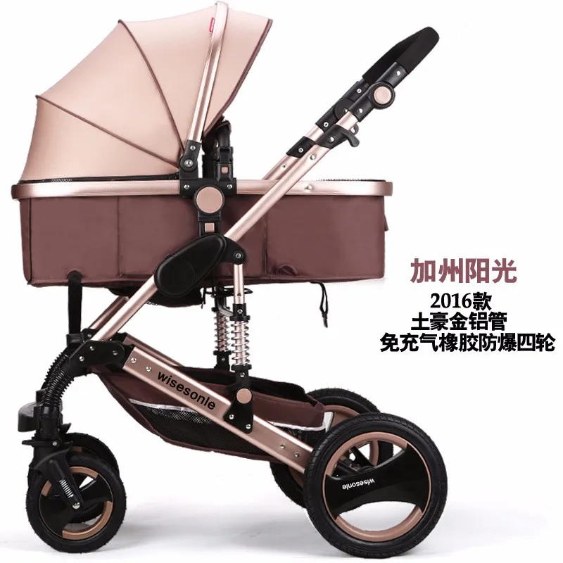 Детская прогулочная коляска, складное алюминиевое снаряжение из сплава, европейский стиль, ombrelle poussette, четыре колеса, коляска, Лидер продаж
