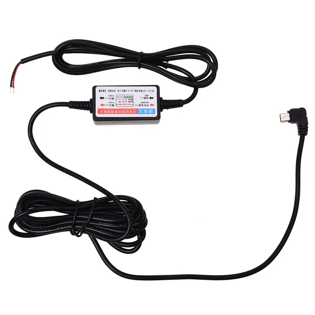 Hardwire Car Charger Power Cable Kit For Mini Auto Dash Cam DVR Camera Mini Usbin DVR/Dash