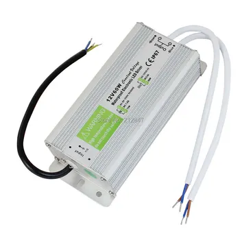 

AC90~250V to DC12V 60 Watt Transformer IP67 Waterproof LED Driver Power Supply