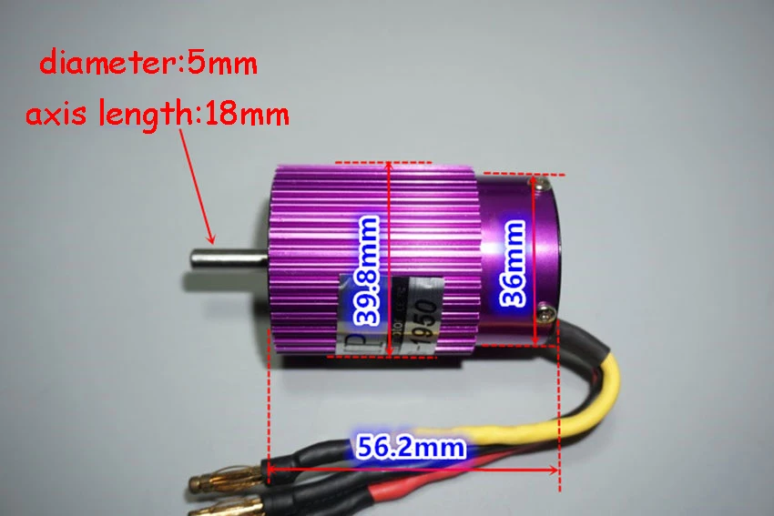 TS3656 внутренний ротор бесщеточный мотор соответствующий канал KV1950 автомобиль/корабль модель высокоскоростной мотор без щетки DC12V 23000 об/мин