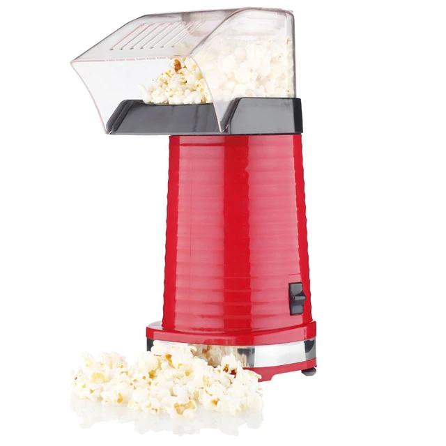 1200W Mini Household Healthy Hot Air Oil-free Popcorn Maker Corn Popper For  Home Kitchen - AliExpress