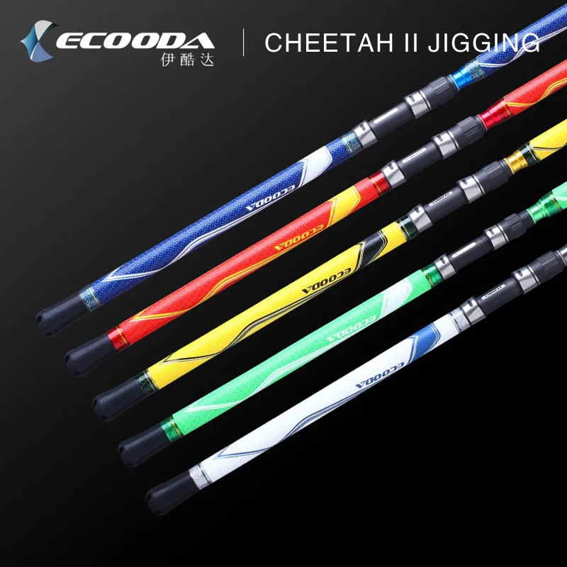 ECOODA CHEETAH II джиггинг стержень ECJ 1 52 70 м 100g150g200g260g300g400g500g литье спиннинг лодка RODJAPAN FUJI