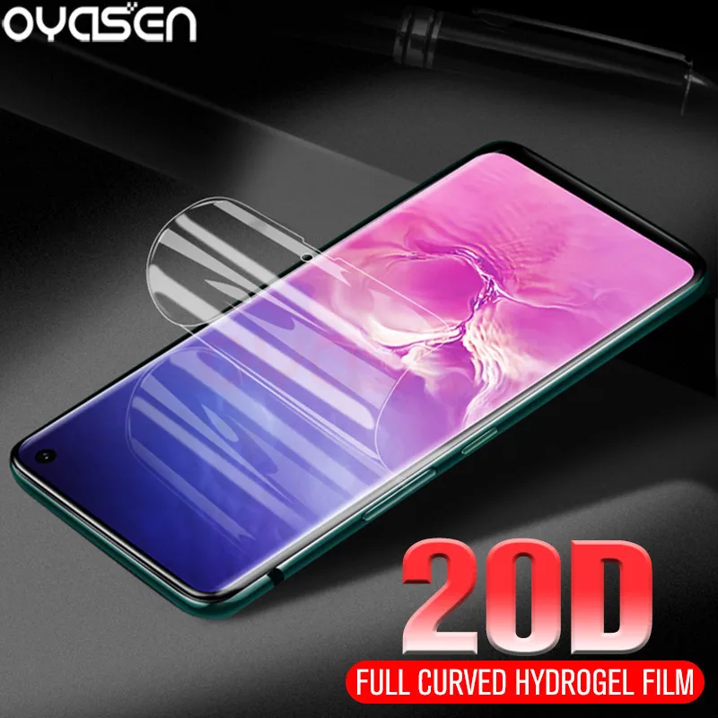 

20D Hydrogel Film For Samsung Galaxy A10 A20 A30 A40 A50 A60 A70 A80 Soft Full Curved Screen Protector Not Tempered Glass