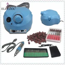 Электрическая дрель для дизайна ногтей машина с европейской вилкой 25000 об/мин пилка для ногтей резаки для маникюра педикюра Набор для дизайна ногтей оборудование HWC