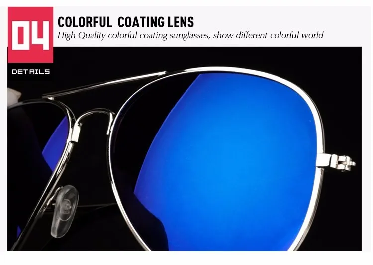 High Quality Aviator Sunglasses Men Women Brand Designer Vintage Male Sunglass Mirror Points Sun Glasses For Women Men Female (27)