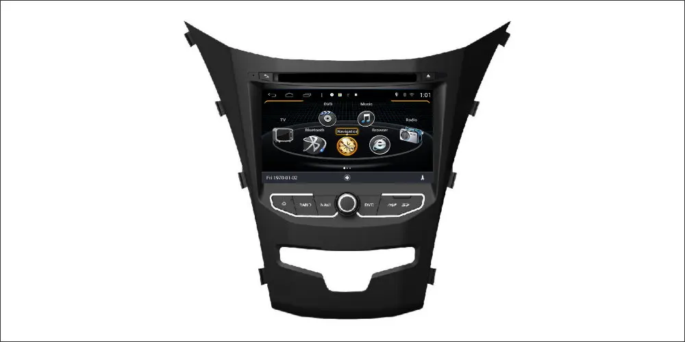 Best Liislee Car Android Multimedia For SSangYong Korando 2013~2015 Radio CD DVD Player GPS Navi Navigation Audio Video Stereo System 15