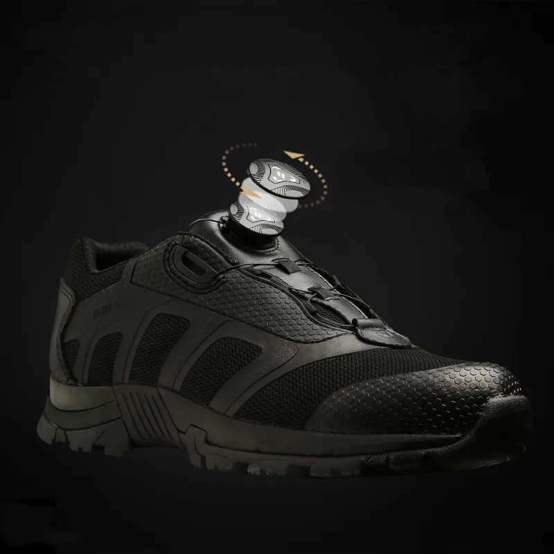 

Spring Autumn Outdoor Climbing Breathable Desert Tactical Boots Men's Hunting Hiking Quick Wear Army Ultralight Sneakers Shoes