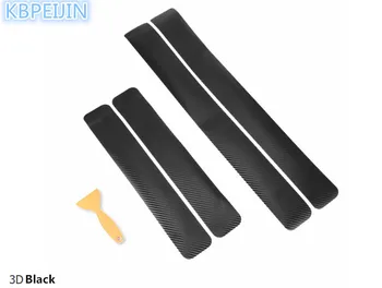 

Car Styling Auto Carbon Fiber Door Sill Scuff Anti-Scratch Sticker for saab 9-3 9-5 93 95 900 9000 accessories