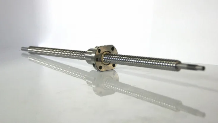 

1pcs RM2505 800mm/900mm/1000mm long ball screw guide way with end machined+ 1pcs SFU2505 single ball nut for CNC router