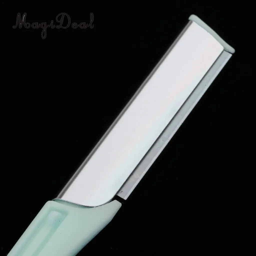 MagiDeal 3 Pieces Women Face Eyebrow Hair Removal Safety Razor Trimmer Shaper Facial Hair Mini Makeup Shaver 