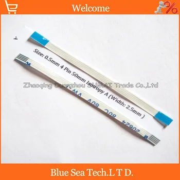 

20pcs/lot FFC/FPC Flexible Flat Cable 0.5mm pitch 4 pin 50mm Isotropy or Anisotropy cable,welcome OEM Order.Free shipping
