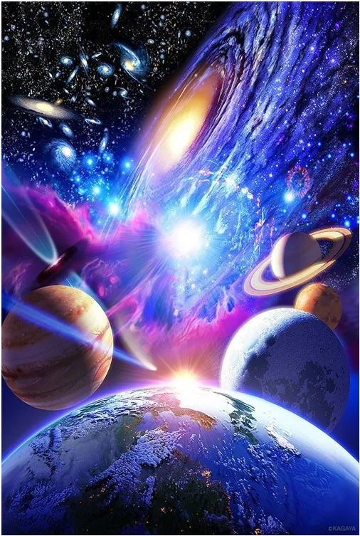 Diamond embroidery landscape DIY diamond painting galaxy diamond cross