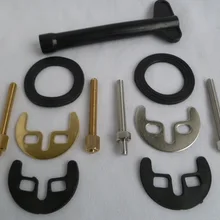 Цельномедная одноярусная Горячая и холодная кран подковы кусок крепежная арматура установка винт стержень ремонт манжета инструмент