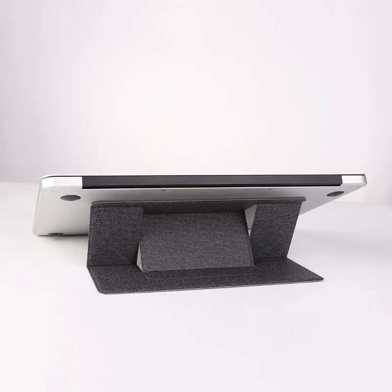 

Invisible Laptop Stand Adjustable Desktop Holder Foldable Tablet Notebook Bracket Portable Home Office Car