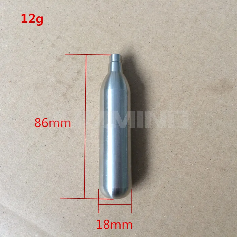 Перезаряжаемые 12 г 8 г CO2 Картриджи Мини многоразового использования наполнение газовый баллон капсула страйкбол стрельба Воздушный пистолет Охота Пейнтбол