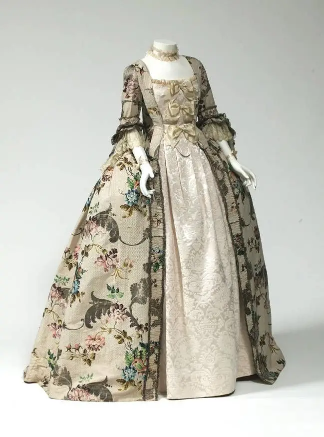 18-й век викторианское платье атласное платье женская блузка - Цвет: Многоцветный