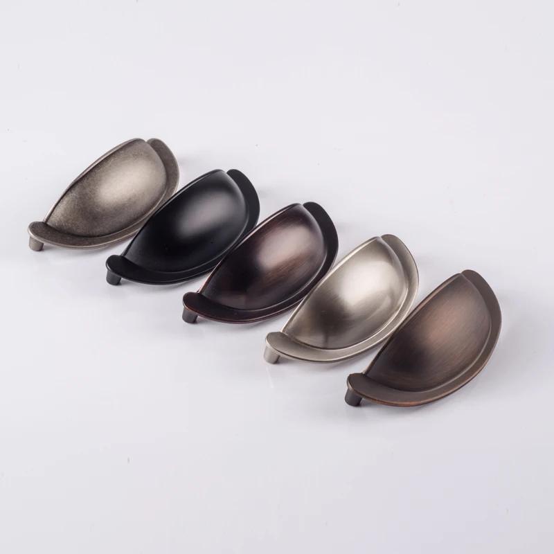 Drawer Pull Handles Dresser Pulls Handles Knobs Brushed Steel Nickel Silver Decorative Furniture Cabinet Pull Handle Knob
