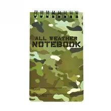 Тактическая записная книжка Всепогодная Водонепроницаемая записная бумага под дождем