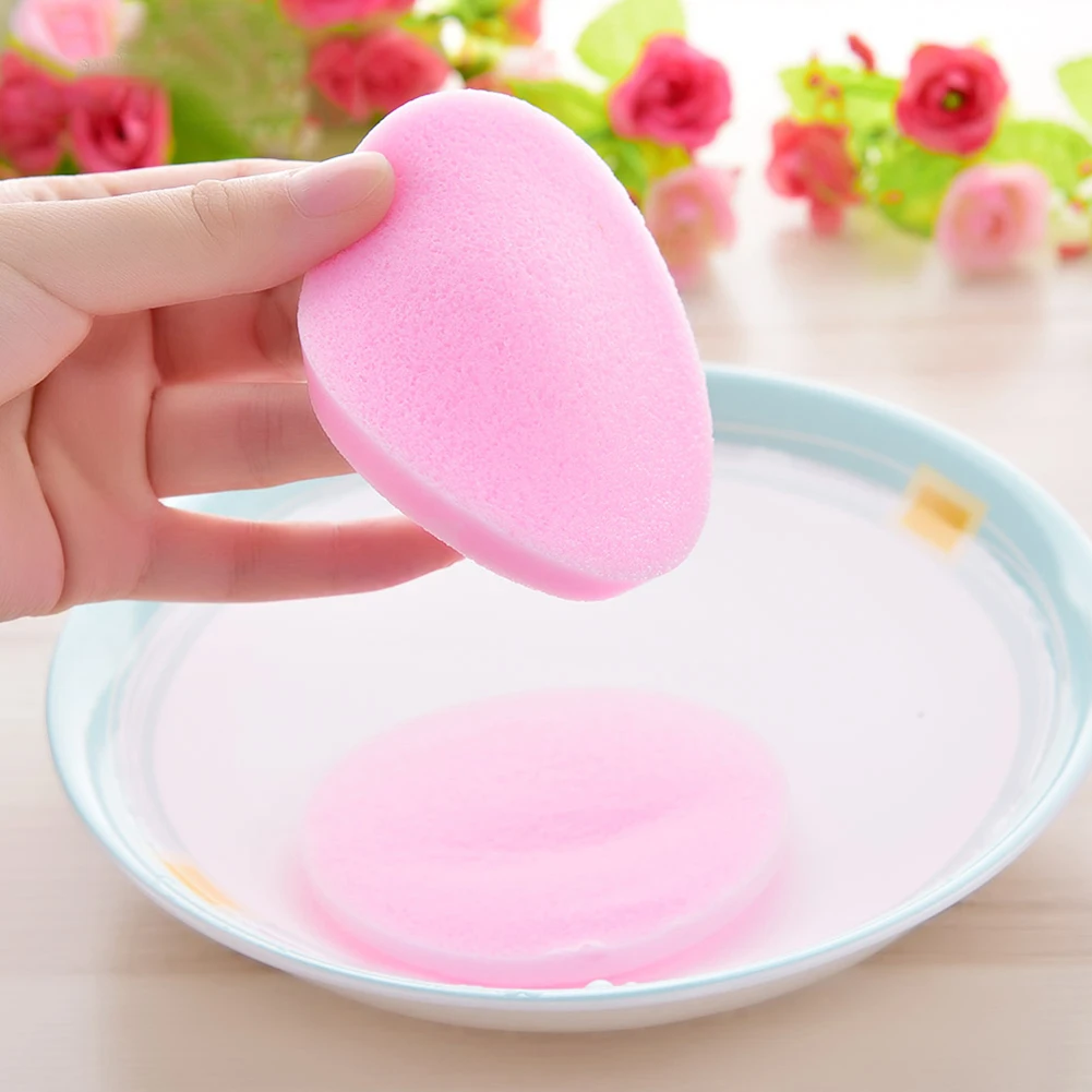 12Pcs/Bag Cosmetic Puff Compressed Cleansing Sponge Facial Cleanser Washing tool 6