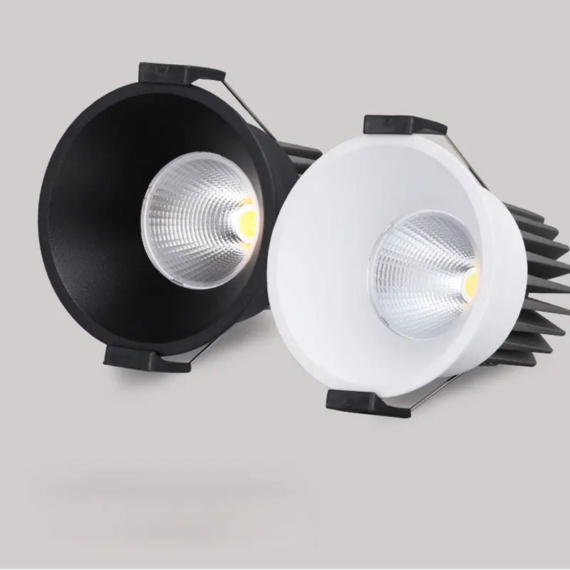 

Super Bright Recessed LED Downlight COB 5W 7W 10W Warm White Nature White Cold White Recessed LED Lamp Spot Light