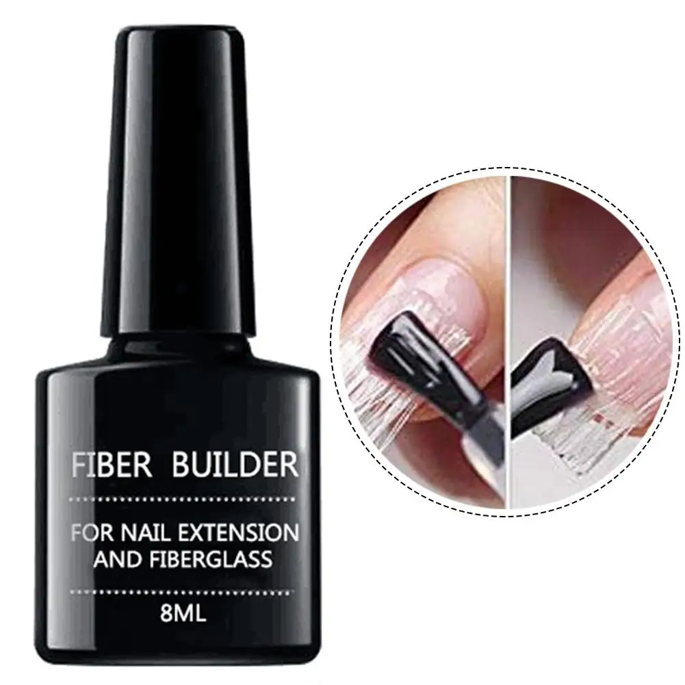 

8ML Nail Extension Fibernails Fiberglass Gel Acrylic Tips Quick Extension Fibernails DIY Nail Builder Gel Manicure Tools