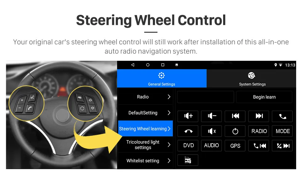 Top Seicane Android 8.1 Car GPS Navi Unit Player for 2018 Hyundai IX35 9 inch Radio Steering Wheel Control Mirror Link 9