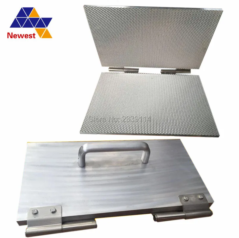 

manual beeswax comb foundation sheet mold/notebook type beeswax sheet machine