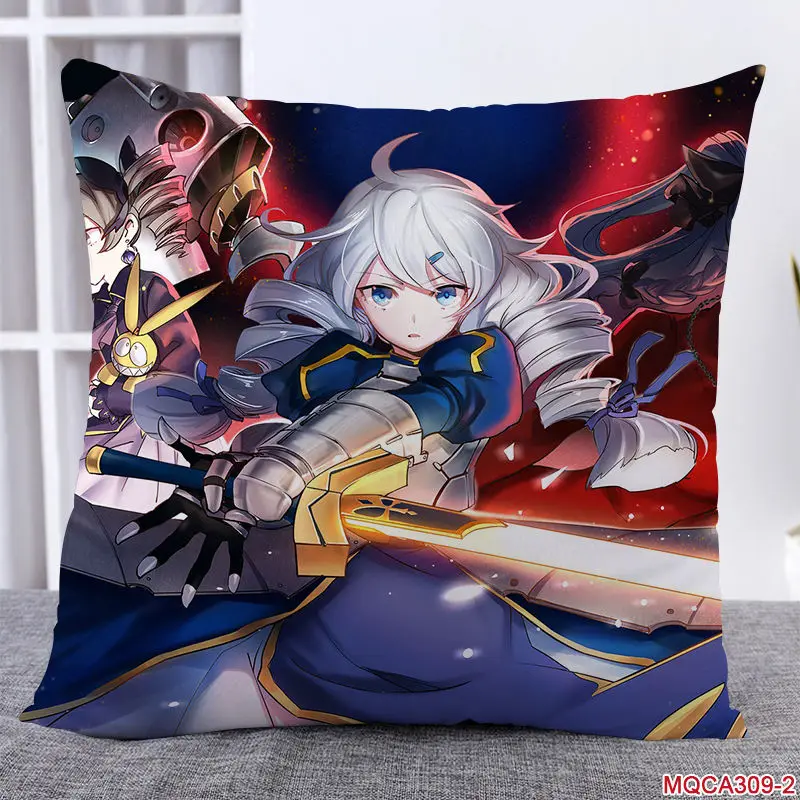 Декоративные подушки 43x43 см пушки Девушка Аниме игра подушка Kiana Raiden для девочек