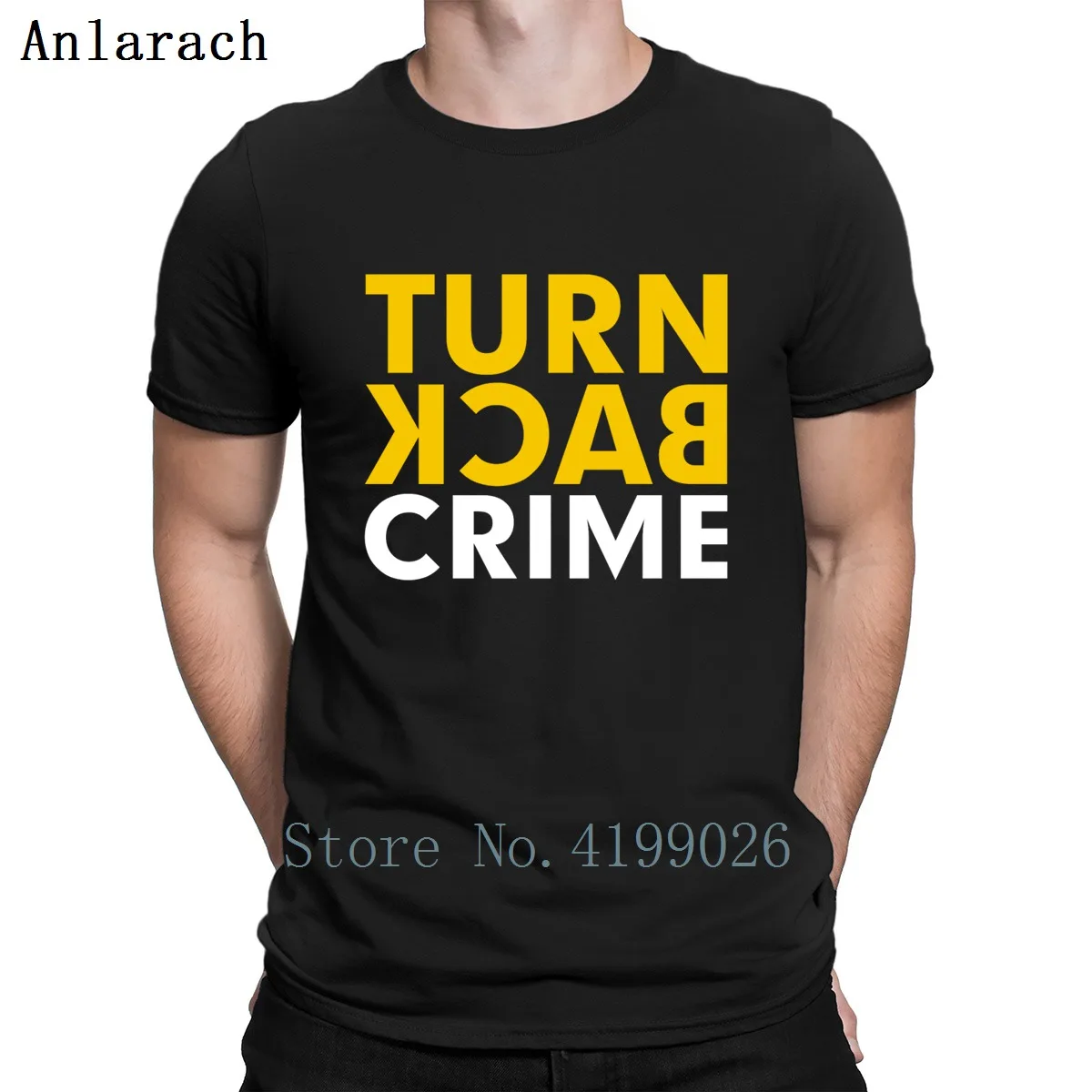 cheap Turn Back Crime Campaign Slogan Sign T Shirt Euro Size S 3xl Graphic Novelty The New T Shirts Streetwear Sunlight Customized