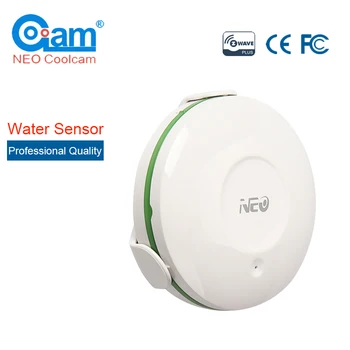 

NEO COOLCAM Z-wave Wireless Water Leak Alarm Detector Sensor 868.4MHz Water Flood Leakage Water Intrusion Detector Sensor Alarm