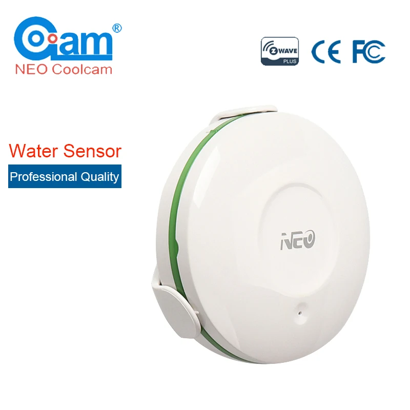 NEO COOLCAM Z-wave Wireless Water Leak Alarm Detector Sensor 868.4MHz Water Flood Leakage Water Intrusion Detector Sensor Alarm NEO COOLCAM Z-wave Wireless Water Leak Alarm Detector Sensor 868.4MHz Water Flood Leakage Water Intrusion Detector Sensor Alarm