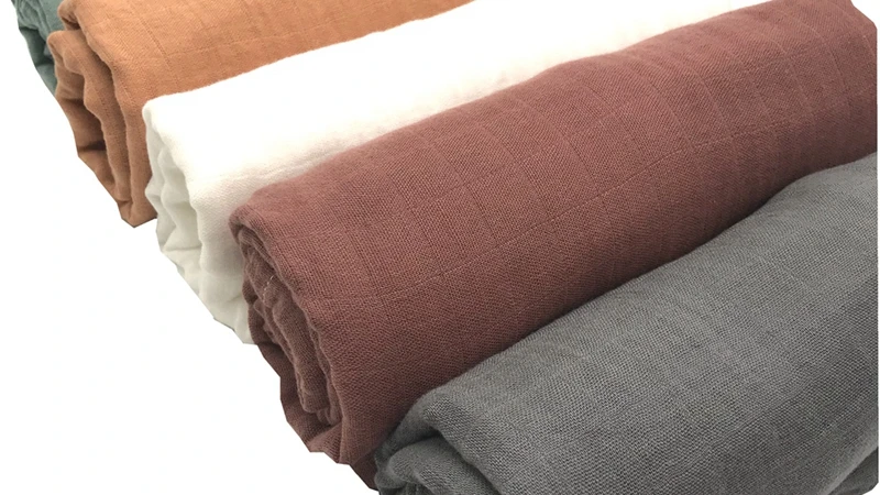 Бамбуковые муслиновые пеленальные одеяла, аксессуары для фотографирования новорожденных, мягкие пеленки, детские постельные принадлежности, банное полотенце, одноцветные, от LASHGHG