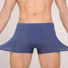 Мужские боксеры из бамбукового волокна, одноцветные, мульти код, размер XL XXL XXXL XXXXL XXXXXL#7339