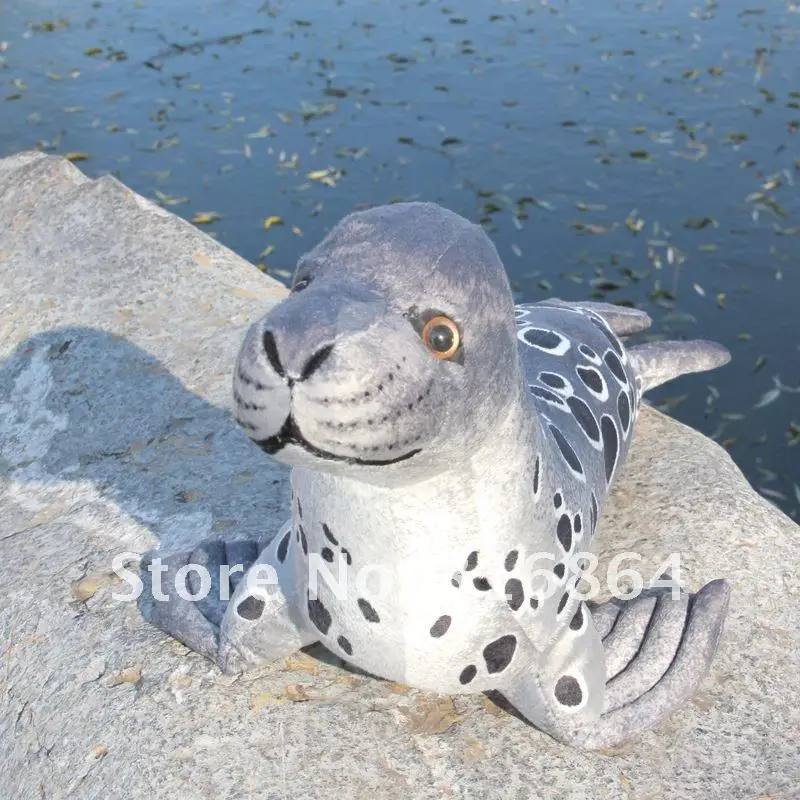 Плюшевые игрушки Seal Phoca Vitulina плюшевые 100 см размер душевные идеи Мягкие