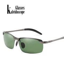 Мужские крутые поляризованные солнцезащитные очки с металлической оправой, мужские очки, мужские солнцезащитные очки Polariezer