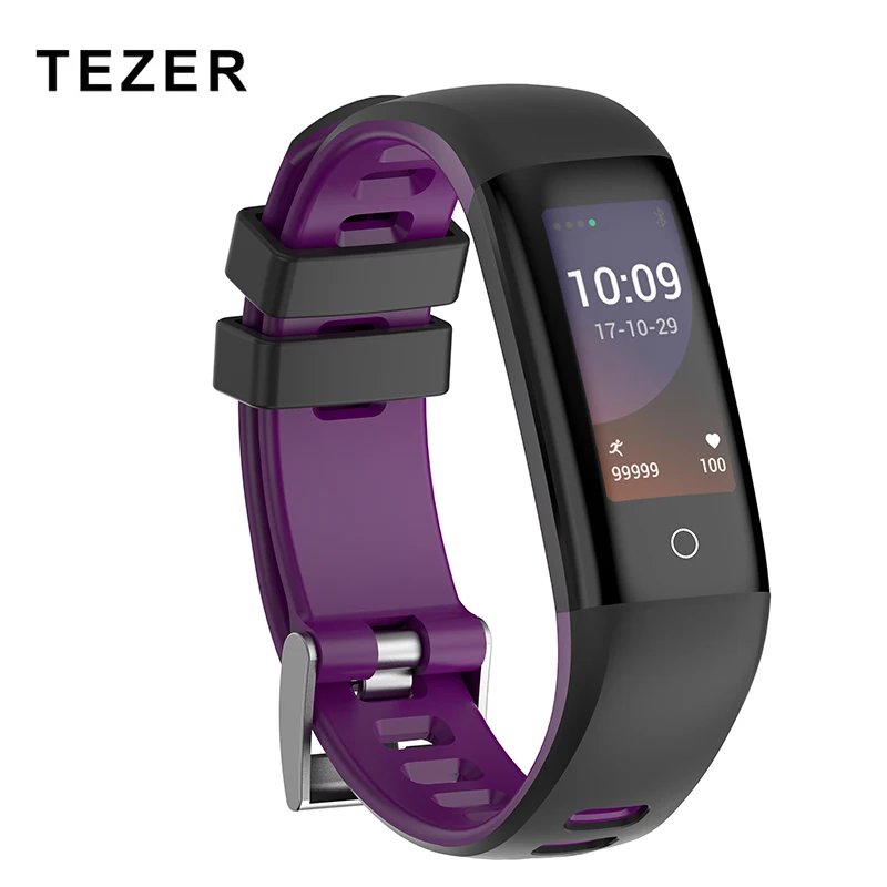 

TEZER R16S smart bracelet 50 word massage tracker Heart Rate Monitor IP67 Waterproof Smart fitness wristband For Android ISO