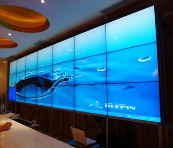 شراء4K عرض دعم سامسونج Lg DID LED LCD Tft TV لوحة 46 47 55 بوصة 3x6 شاشة الفيديوهات إل سي دي الجدراية 3.5 مللي متر الحافة
